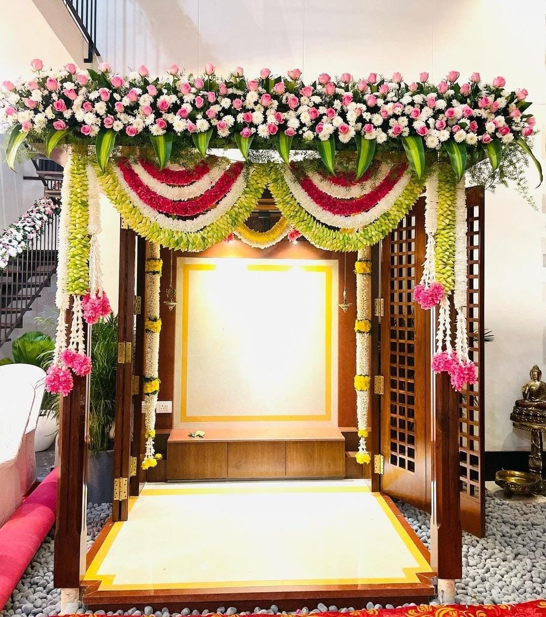 Floral Door Decoration