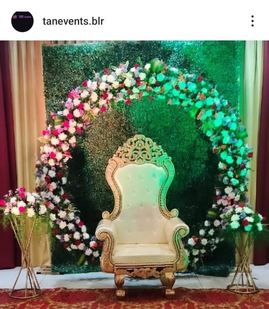 Traditional Haldi Backdrop